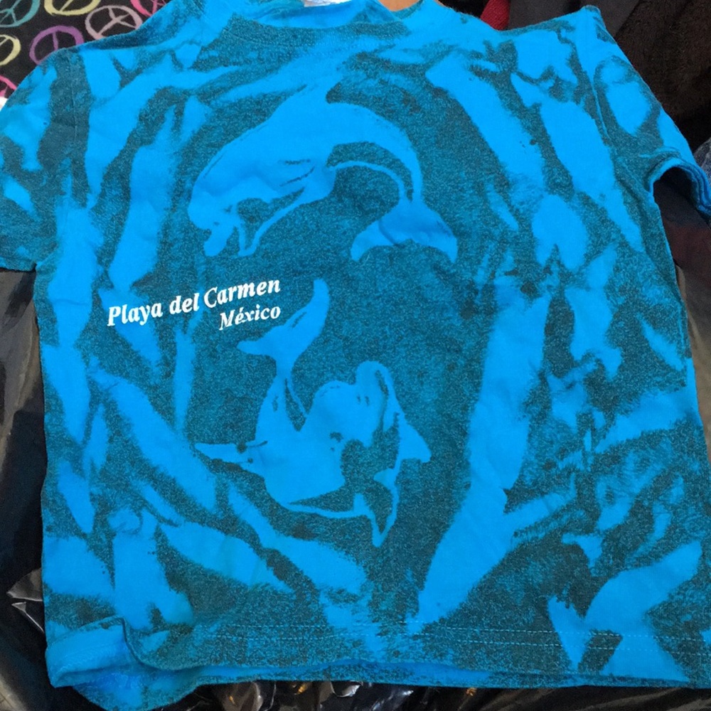 Children’s playa del Carmen tee medium